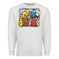 Oatmeal Heather Baseball and Softball nana Premium Sweatshirt - LillyAllenDesigns