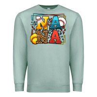 Seafoam Baseball and Softball nana Premium Sweatshirt - LillyAllenDesigns