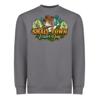 Storm Small town Easter Day Heavyweight Sweatshirt - HowdyJamesFarm