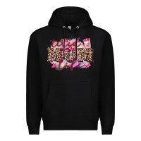 Black Tired mom life Premium Hoodie - FaDigitalArtStudio