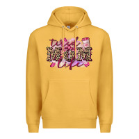 Mustard Tired mom life Premium Hoodie - FaDigitalArtStudio