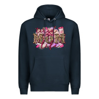 Navy Tired mom life Premium Hoodie - FaDigitalArtStudio