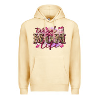 Pina Colada Tired mom life Premium Hoodie - FaDigitalArtStudio