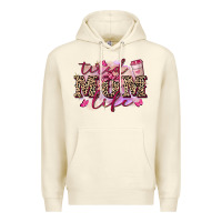 Sandshell Tired mom life Premium Hoodie - FaDigitalArtStudio