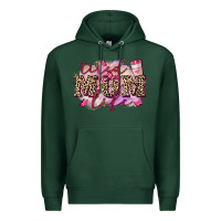 Sports Green Tired mom life Premium Hoodie - FaDigitalArtStudio
