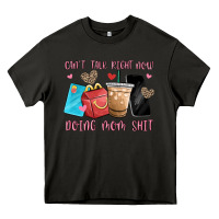 Asphalt can't talk right now doing mom shit Heavy Core Tee - MaliasSmallBusiness