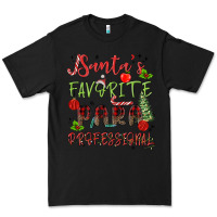 Black santa's favorite para professional Premium Tee - MaliasSmallBusiness