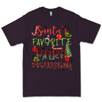 Plum santa's favorite para professional Premium Tee - MaliasSmallBusiness