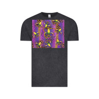 Vintage Black mardi gras fleur de lis Vintage Tee - RanaPortraitStore