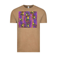 Vintage Coffee mardi gras fleur de lis Vintage Tee - RanaPortraitStore