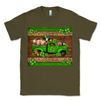 Army Green st Patricks farm animals truck Classic Tee - Jasminsmagicworld