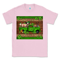 Bubblegum Pink st Patricks farm animals truck Classic Tee - Jasminsmagicworld