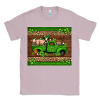Lilac st Patricks farm animals truck Classic Tee - Jasminsmagicworld