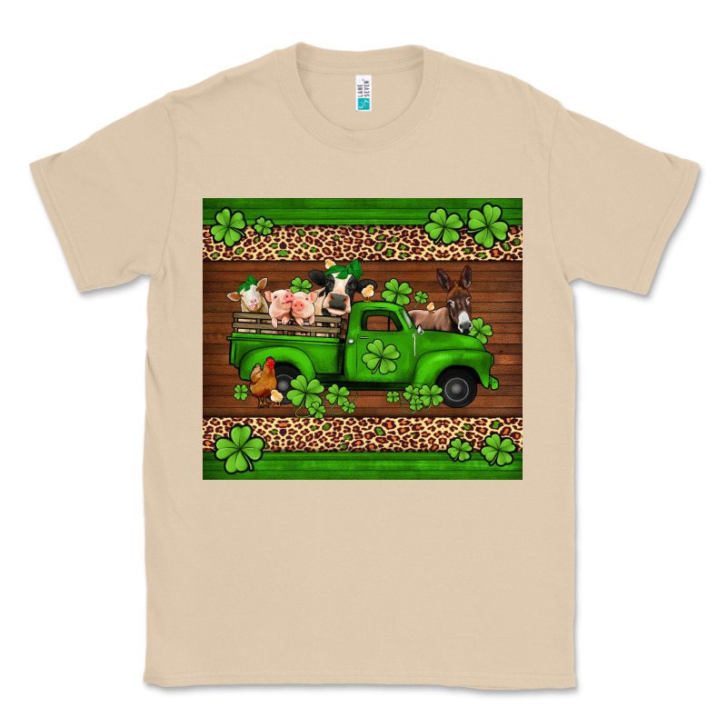 St Patricks Farm Animals Truck Classic Tee by Jasminsmagicworld | Teevron