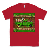 Red st Patricks farm animals truck Classic Tee - Jasminsmagicworld