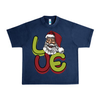 Navy Love Christmas Urban Heavy Tee - Bettercallsaul