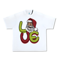White Love Christmas Urban Heavy Tee - Bettercallsaul