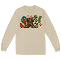 Mushroom Army Christmas Joy Long Sleeve Tee - NancyCooperArtShop