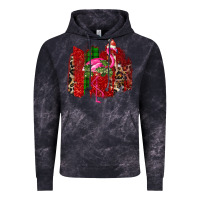 Cloud Black christmas flamingo Vintage Hoodie - Bettercallsaul