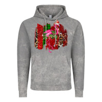 Cloud Rock christmas flamingo Vintage Hoodie - Bettercallsaul