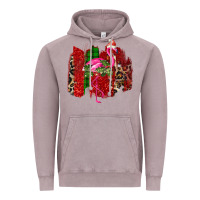 Vintage Zinc christmas flamingo Vintage Hoodie - Bettercallsaul
