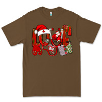 Cacao christmas love nurse Premium Tee - NancyCooperArtShop