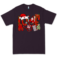 Plum christmas love nurse Premium Tee - NancyCooperArtShop
