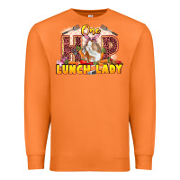 Carrot One hip lunch lady Easter Day Premium Sweatshirt - LillyAllenDesigns