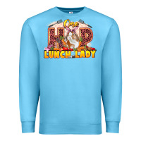 Ocean Blue One hip lunch lady Easter Day Premium Sweatshirt - LillyAllenDesigns
