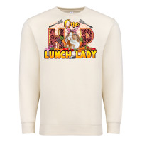 Sandshell One hip lunch lady Easter Day Premium Sweatshirt - LillyAllenDesigns
