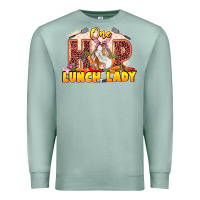 Seafoam One hip lunch lady Easter Day Premium Sweatshirt - LillyAllenDesigns