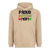 Mushroom autism awareness puzzle theme Heavyweight Hoodie - CowhideDigitalArt