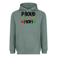 Sage autism awareness puzzle theme Heavyweight Hoodie - CowhideDigitalArt