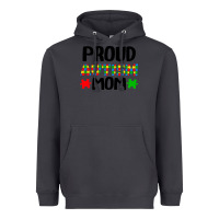 Smoke autism awareness puzzle theme Heavyweight Hoodie - CowhideDigitalArt