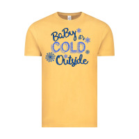 Vintage Mustard Baby It s Cold Outside Vintage Tee - Bettercallsaul