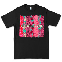 Black valentines day brushstroke background brushstroke Premium Tee - NancyCooperArtShop
