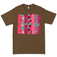 Cacao valentines day brushstroke background brushstroke Premium Tee - NancyCooperArtShop