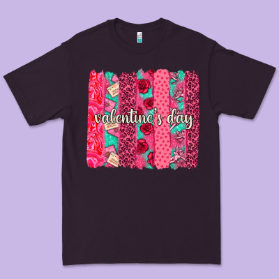 Valentines Day Brushstroke Background Brushstroke Premium Tee Designed By Nancycooperartshop