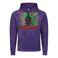 Cloud Purple Womens Just a Girl Who Loves Christmas Funny Vintage Hoodie - Bettercallsaul