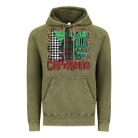 Vintage Olive Womens Just a Girl Who Loves Christmas Funny Vintage Hoodie - Bettercallsaul