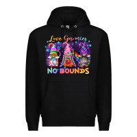 Black love gnomies no brounds pride Premium Hoodie - FaDigitalArtStudio