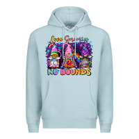 Blue Mist love gnomies no brounds pride Premium Hoodie - FaDigitalArtStudio