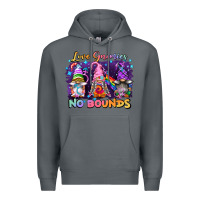 Rock love gnomies no brounds pride Premium Hoodie - FaDigitalArtStudio