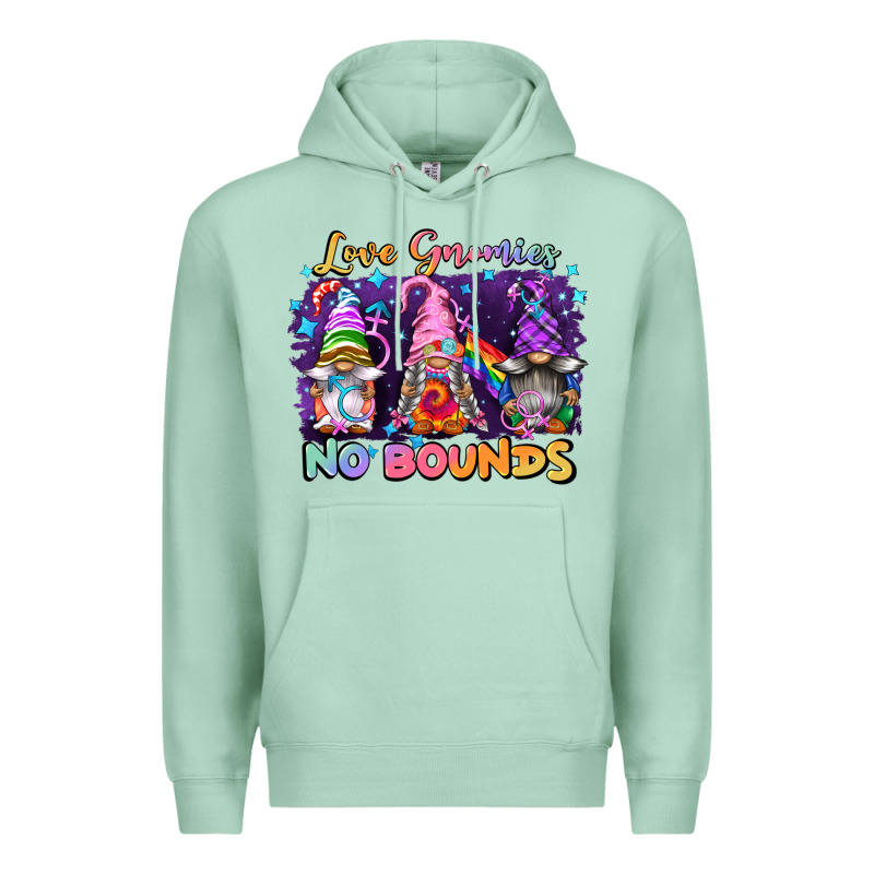 Love Gnomies No Brounds Pride Premium Hoodie by FaDigitalArtStudio | Teevron