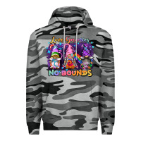 Slate Camo love gnomies no brounds pride Premium Hoodie - FaDigitalArtStudio