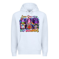 White love gnomies no brounds pride Premium Hoodie - FaDigitalArtStudio