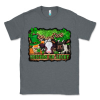 Charcoal Heather st patricks cows heifers go lucky Classic Tee - Jasminsmagicworld