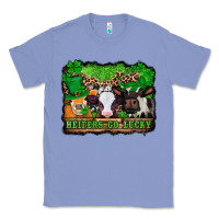 Colony Blue st patricks cows heifers go lucky Classic Tee - Jasminsmagicworld