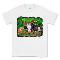 White st patricks cows heifers go lucky Classic Tee - Jasminsmagicworld