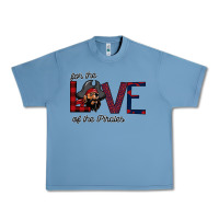 Pebble Blue For The Love Of The Pirates Urban Heavy Tee - Bettercallsaul